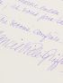 VIELE-GRIFFIN : Lettre autographe datée et signée adressée à Edouard Ducoté qui a été refusé par le Mercure de France  :  