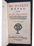 VILLEROY : Memoires d'état - First edition - Edition-Originale.com