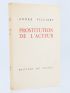 VILLIERS : Prostitution de l'acteur - Prima edizione - Edition-Originale.com