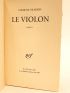 VILMORIN : Le violon - Libro autografato, Prima edizione - Edition-Originale.com