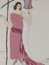 VIONNET : Japonika. Robe du soir, de Madeleine Vionnet (pl.45, La Gazette du Bon ton, 1924 n°8) - Prima edizione - Edition-Originale.com