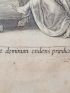Vulnera monstrantem Didymus contingit Jesum Et dominum credens praedicat esse deum. (Ioann.20.26.) Gravure originale du XVIIe siècle - Prima edizione - Edition-Originale.com