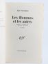 VITTORINI : Les Hommes & les Autres - First edition - Edition-Originale.com