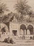 Voyage dans la Basse et Haute Egypte : 1. Karavanseray. 2. Vue de Djirdieh. (Planche 34).<br /> - Erste Ausgabe - Edition-Originale.com