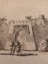 Voyage dans la Basse et Haute Egypte : 1. Karavanseray. 2. Vue de Djirdieh. (Planche 34).<br /> - Edition Originale - Edition-Originale.com