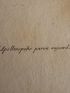 Voyage dans la Basse et Haute Egypte : 1. Le trait géométral du couronnement de la Porte. 2. Inscription qui est sur le listel du couronnement de la Porte. 3. Vue d'Appolinopolis parva aujourd'hui Qoùss (Planche 80).<br /> - First edition - Edition-Originale.com