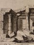 Voyage dans la Basse et Haute Egypte : 1. Temple voisin d'Esné ou Latopolis. 2. Djébéléïn, ou les deux montagnes. (Planche 52).<br /> - First edition - Edition-Originale.com