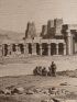 Voyage dans la Basse et Haute Egypte : 1. Vue de Louqssor. 2. Vue d'un temple de Thèbes à Louqssor. (Planche 49).<br /> - Edition Originale - Edition-Originale.com