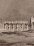 Voyage dans la Basse et Haute Egypte : 1. Vue de Louqssor à la pointe du jour. 2. Vue d'un temple à Louqssor avec un ouragan. (Planche 47).<br /> - First edition - Edition-Originale.com