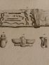 Voyage dans la Basse et Haute Egypte : Antiquités Egyptiennes. (Planche 98).<br /> - Erste Ausgabe - Edition-Originale.com