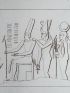 Voyage dans la Basse et Haute Egypte : Bas-reliefs historiques du temple de Qarnâq à Thèbes. (Planche 133).<br /> - Prima edizione - Edition-Originale.com