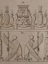 Voyage dans la Basse et Haute Egypte : Frises emblématiques de différents temples égyptiens. (Planche 116).<br /> - Edition-Originale.com