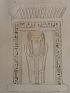 Voyage dans la Basse et Haute Egypte : Planche 124. (Figures de divinités et autres bas-reliefs).<br /> - Edition Originale - Edition-Originale.com