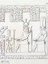 Voyage dans la Basse et Haute Egypte : Planche 127. (Figures de divinités et bas-reliefs).<br /> - First edition - Edition-Originale.com