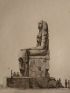 Voyage dans la Basse et Haute Egypte : Statues dites de Memnon. (Planche 44).<br /> - Prima edizione - Edition-Originale.com