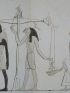 Voyage dans la Basse et Haute Egypte : Tableau hiéroglyphique, extrait d'un manuscrit Egyptien. (Planche 141).<br /> - Erste Ausgabe - Edition-Originale.com