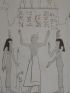 Voyage dans la Basse et Haute Egypte : Tableau hiéroglyphique, extrait d'un manuscrit Egyptien. (Planche 141).<br /> - First edition - Edition-Originale.com