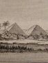 Voyage dans la Basse et Haute Egypte : Vues des Pyramides de Djyzéh. (Planche 19).<br /> - First edition - Edition-Originale.com