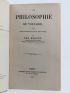 VOLTAIRE : La philosophie de Voltaire - Prima edizione - Edition-Originale.com