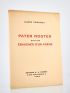 ELUARD : Pater noster suivi de Ebauches d'un poème - Signed book, First edition - Edition-Originale.com