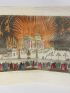 Vue d'optique - Décoration du feu d'artifice tiré à Londres en réjouissance de la paix en 1763 - First edition - Edition-Originale.com