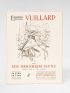 VUILLARD : Catalogue-carton d'invitation à l'Exposition Vuillard - Erste Ausgabe - Edition-Originale.com