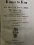 WACE : Le roman de Rou et des ducs de Normandie par Robert Wace, poète normand du XIIème siècle - Edition Originale - Edition-Originale.com