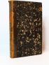 WALPOLE : Lettres d'Horace Walpole, depuis comte d'Orford, à Georges Montagu depuis l'année 1736 jusqu'en 1770 - Erste Ausgabe - Edition-Originale.com