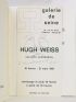 WEISS : Hugh Weiss - Signed book, First edition - Edition-Originale.com