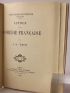 WEISS : Trois années de théâtre 1883-1885. Autour de la Comédie-Française - First edition - Edition-Originale.com