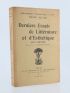 WILDE : Deniers essais de littérature et d'esthétique - Août 1887-1890 - Edition Originale - Edition-Originale.com