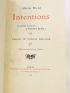 WILDE : Intentions - Erste Ausgabe - Edition-Originale.com