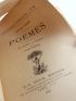 WILDE : Poèmes  - Prima edizione - Edition-Originale.com