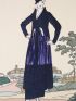 WORTH : Le Paysage romantique. Costume tailleur de Worth (pl.68, La Gazette du Bon ton, 1914 n°7) - Erste Ausgabe - Edition-Originale.com