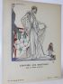 WORTH : L'Epousée aux dentelles. Robe de mariée, de Worth (pl.14, La Gazette du Bon ton, 1921 n°2) - Edition Originale - Edition-Originale.com