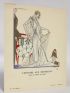 WORTH : L'Epousée aux dentelles. Robe de mariée, de Worth (pl.14, La Gazette du Bon ton, 1921 n°2) - Erste Ausgabe - Edition-Originale.com