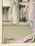 WORTH : Que vas-tu faire ! Robe du soir, de Worth (pl.46, La Gazette du Bon ton, 1920 n°6) - Edition Originale - Edition-Originale.com