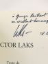 XURIGUERA : Victor Laks - Signed book, First edition - Edition-Originale.com
