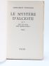 YOURCENAR : Le mystère d'Alceste ou qui n'a pas son minotaure? - First edition - Edition-Originale.com