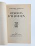 YOURCENAR : Mémoires d'Hadrien - First edition - Edition-Originale.com
