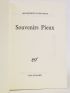 YOURCENAR : Souvenirs pieux - Signed book - Edition-Originale.com