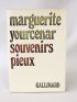 YOURCENAR : Souvenirs pieux - Signed book - Edition-Originale.com