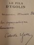 YVER : Le fils d'Ugolin - Signed book, First edition - Edition-Originale.com