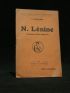 ZINOVIEV : N. Lénine (Vladimir Ilitch Oulianov) - Edition Originale - Edition-Originale.com
