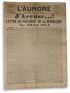 ZOLA : J'Accuse...! [Ensemble] tracts Dreyfusard et antidreyfusards.  In L'Aurore - Edition Originale - Edition-Originale.com