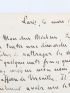 ZOLA : Lettre autographe datée et signée à Octave Mirbeau : 