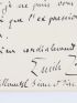 ZOLA : Lettre autographe signée inédite adressée à Léon Carbonnaux chef de rayon au Bon Marché et conseil pour l'écriture d'Au bonheur des Dames : 