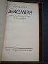 ZWEIG : Jeremias - Autographe, Edition Originale - Edition-Originale.com