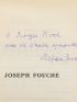 ZWEIG : Joseph Fouché - Libro autografato, Prima edizione - Edition-Originale.com