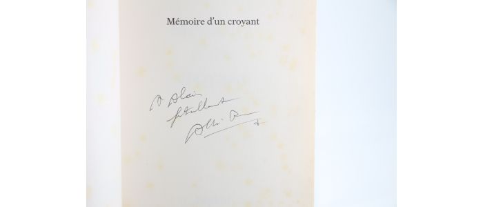 ABBE PIERRE : Mémoires d'un croyant - Signed book, First edition - Edition-Originale.com